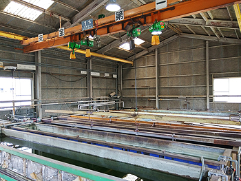 ダイワ本社工場 処理ライン