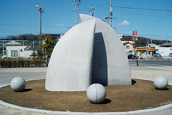 御影石製モニュメント