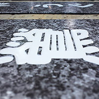 SFコーティング（ミカゲ）アルミ表示板