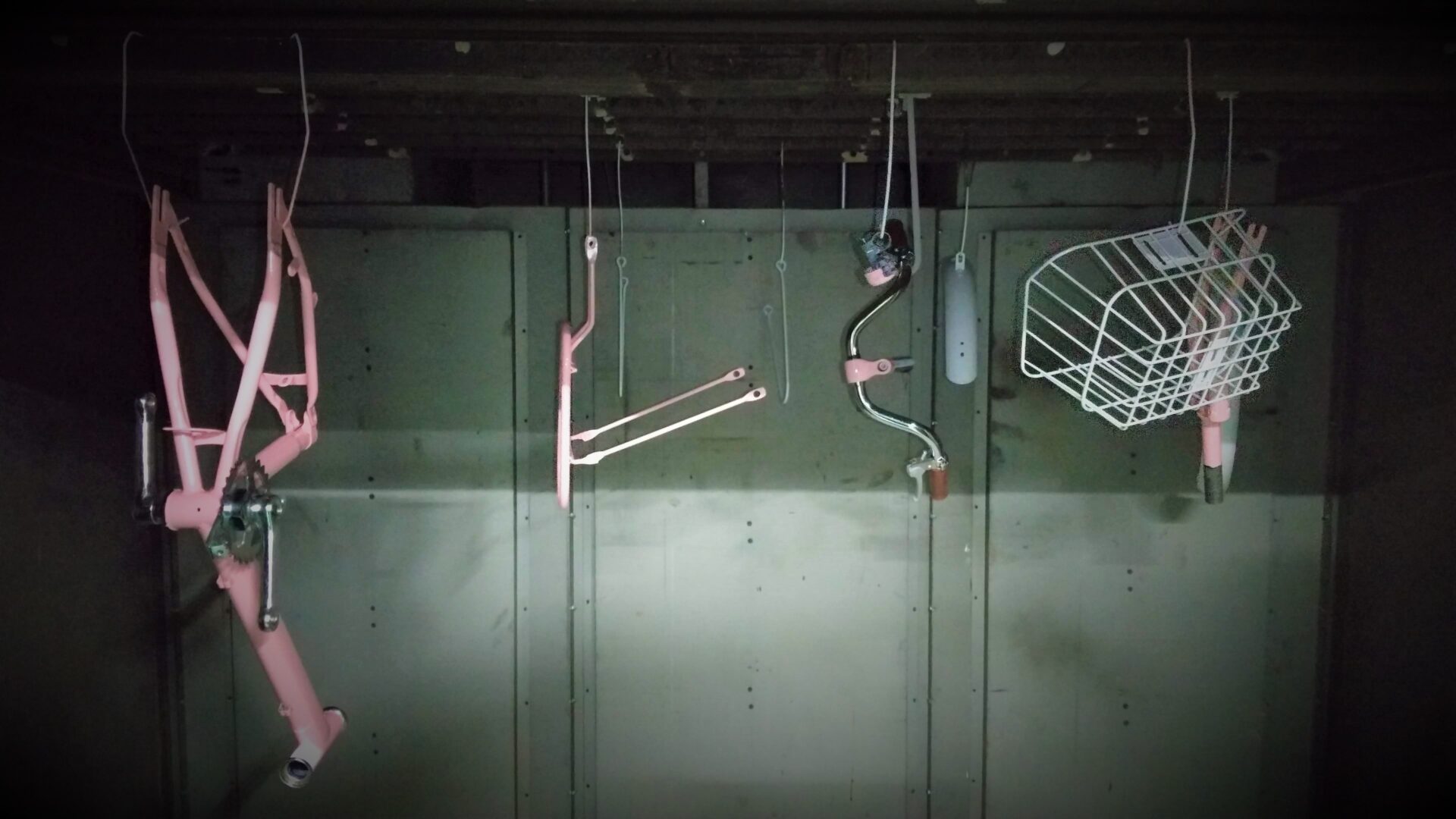 子供の自転車の塗り替え