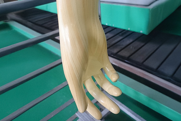 FRP製マネキン腕 ヒノキ