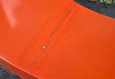 BEFORE｜モニュメントのひび割れ修復