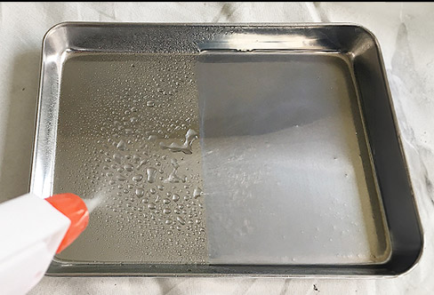 防カビ機能付き光触媒焼付塗装 （ケミコート）